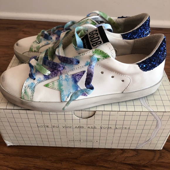 golden goose tie dye superstar